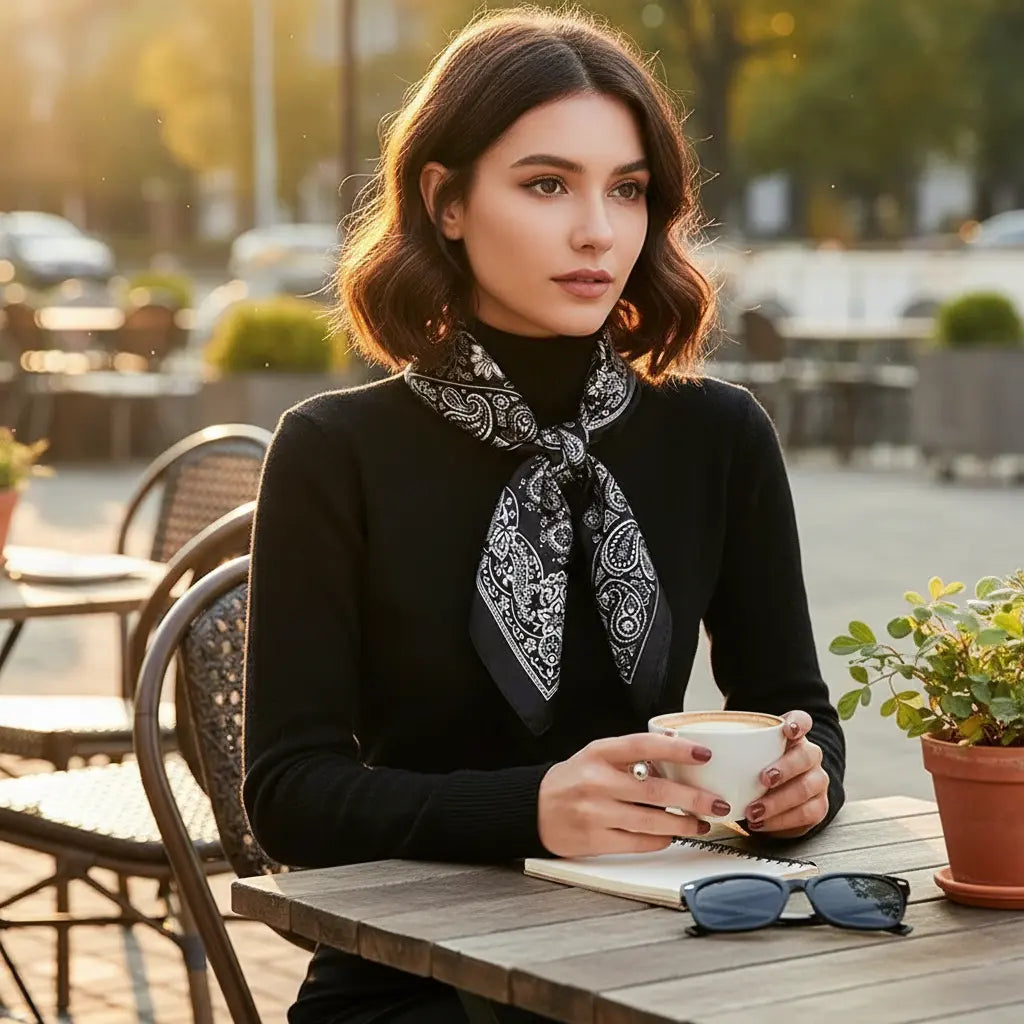 Carré de Soie - GEN - Coeur de Foulard