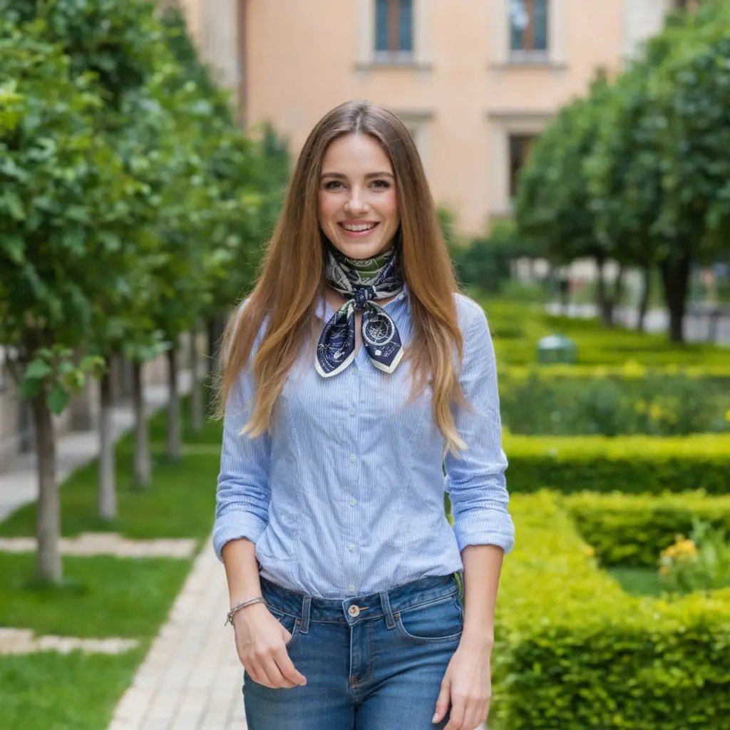 Carré de Soie - GERD - Coeur de Foulard