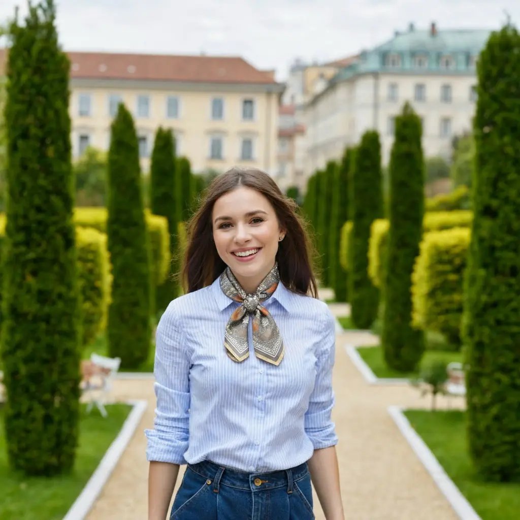 Carré de Soie - HALLA - Coeur de Foulard