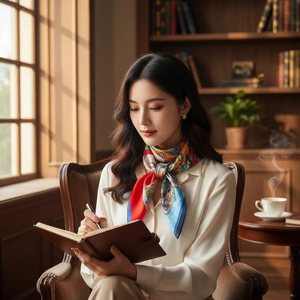 Carré de Soie - HSIU Coeur de Foulard