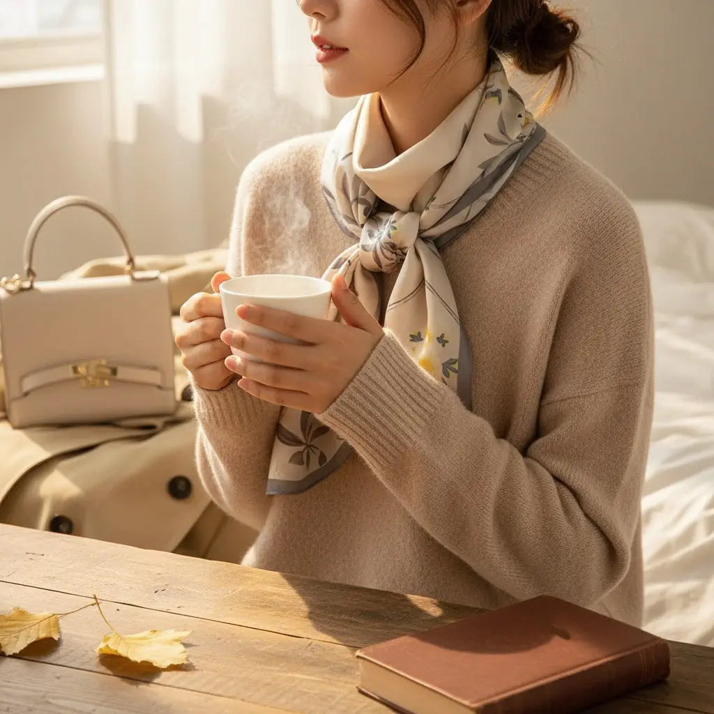 Carré de Soie - ICHIKA Coeur de Foulard