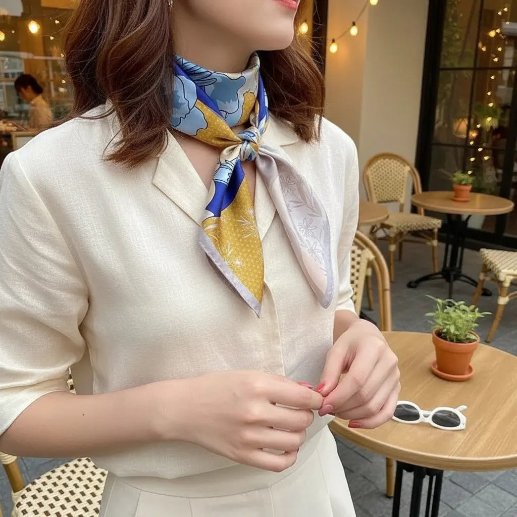 Carré de Soie - ISOKO Coeur de Foulard