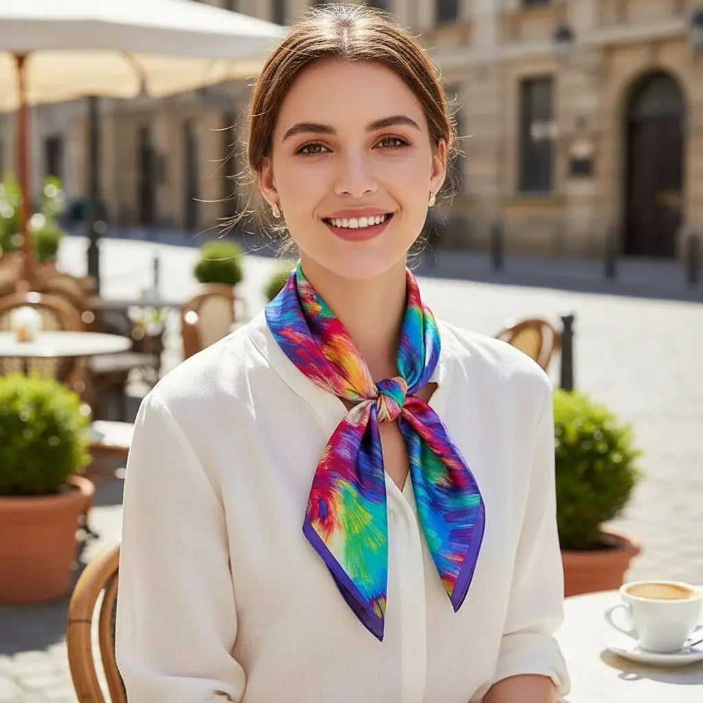 Carré de Soie - JI-HYE Coeur de Foulard