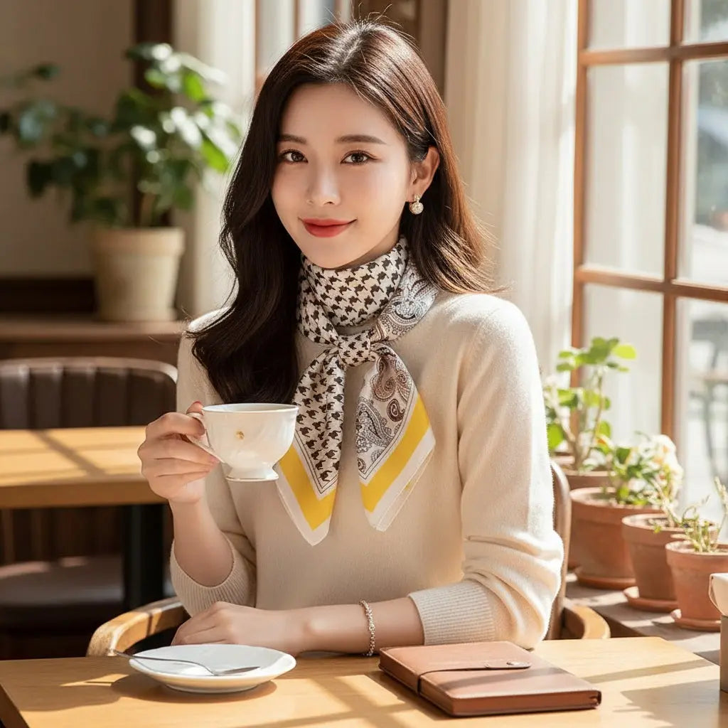 Carré de Soie - JIA Coeur de Foulard