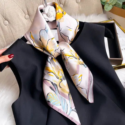 Carré de Soie - KIRSTEN Coeur de Foulard