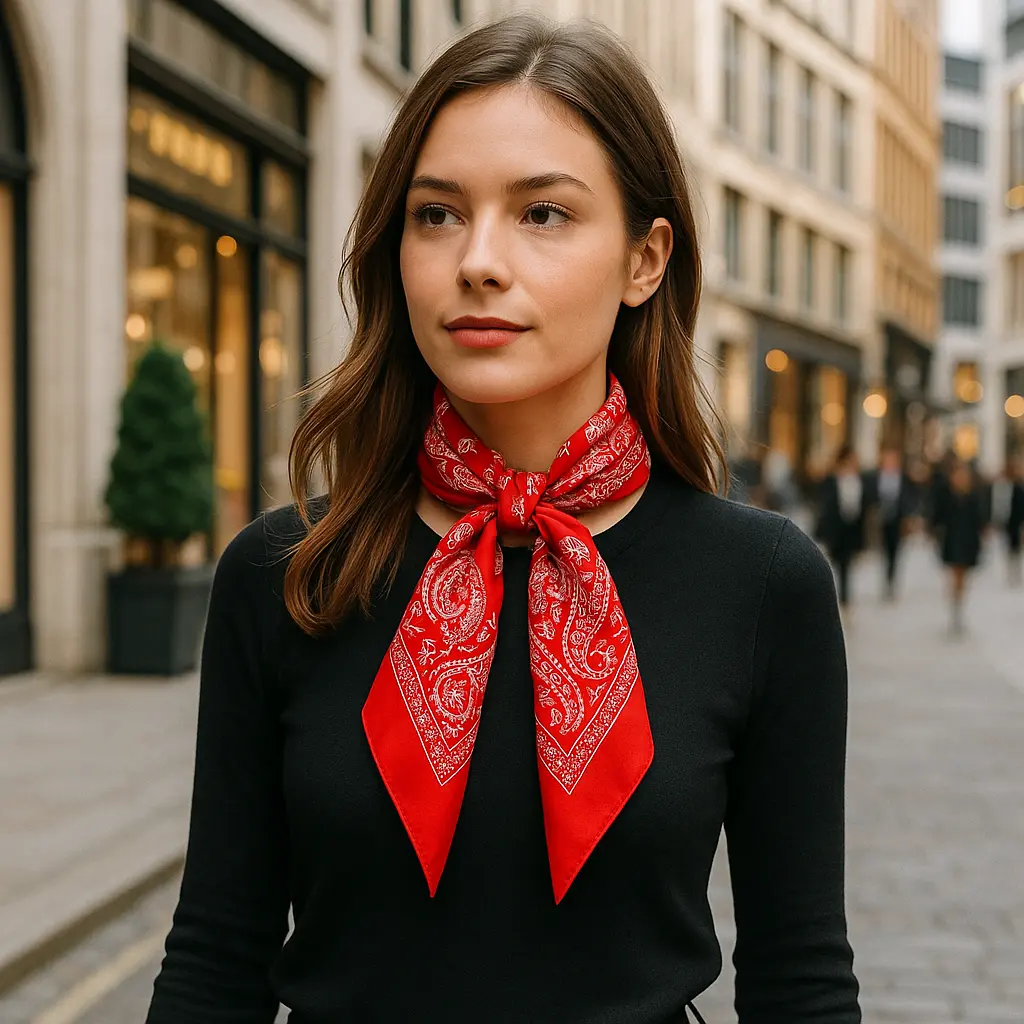 Carré de Soie - KIRSTI - Coeur de Foulard