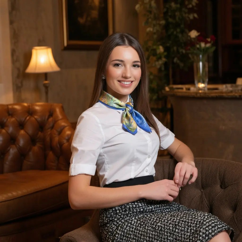 Carré de Soie - LAN - Coeur de Foulard