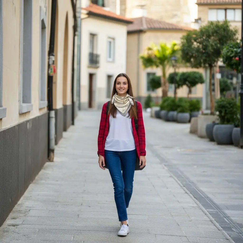 Carré de Soie - MARGIT - Coeur de Foulard