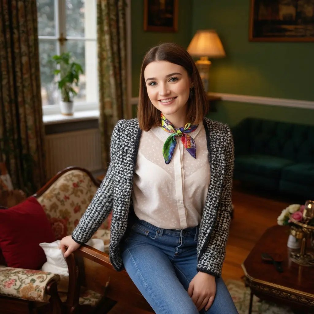 Carré de Soie - MIN - Coeur de Foulard