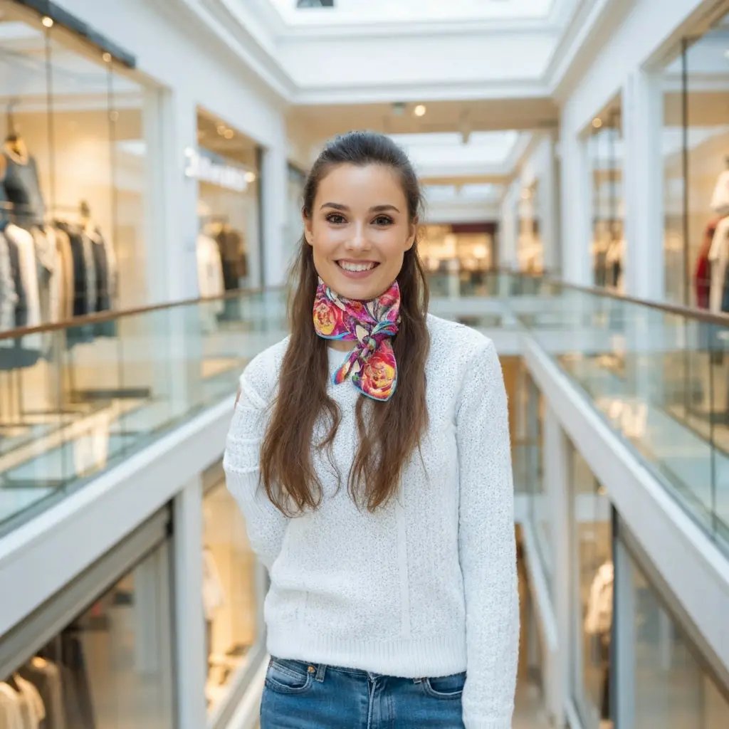 Carré de Soie - MIYU Coeur de Foulard