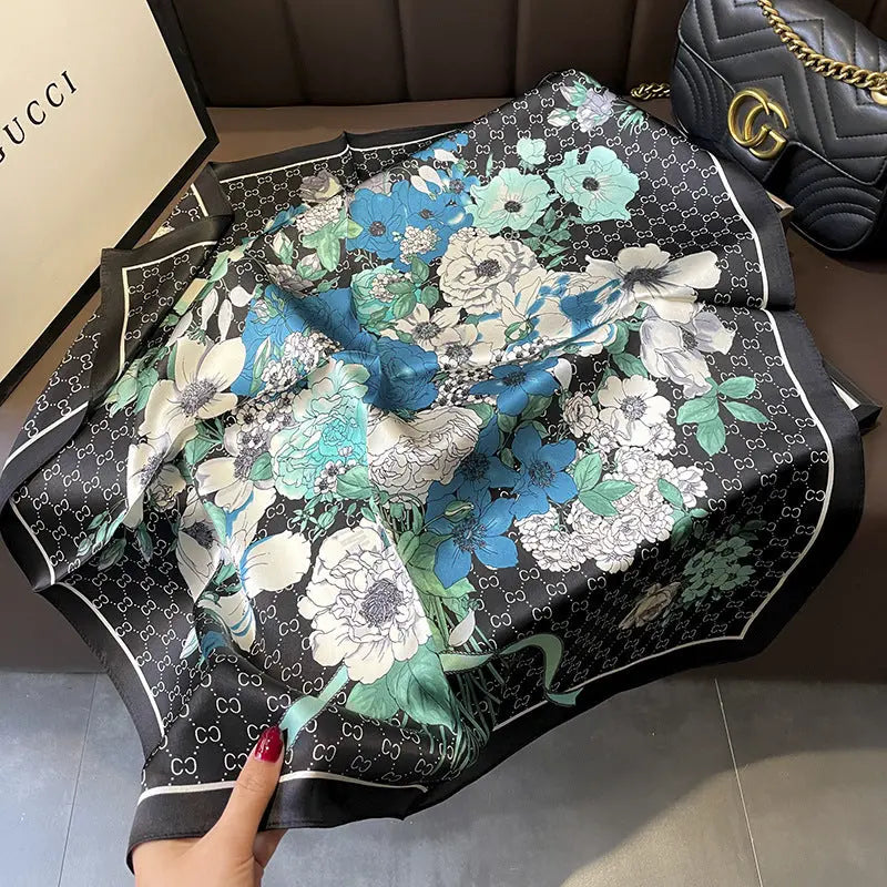 Carré Soie - ANIUSSIA - Coeur de Foulard