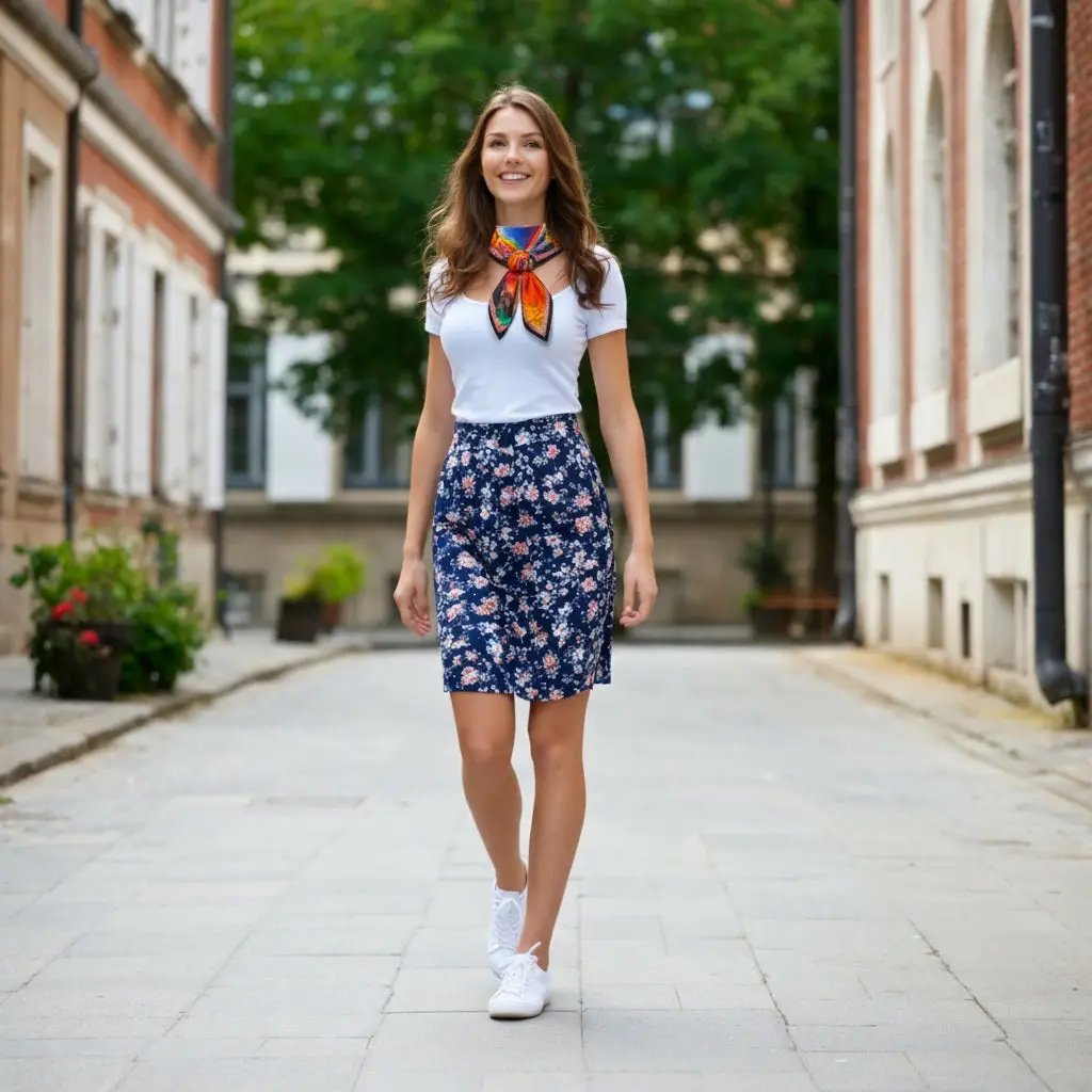 Carré Soie - ANNA Coeur de Foulard