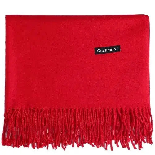 Echarpe cachemire femme ADDILYN blanc1 - Coeur de Foulard