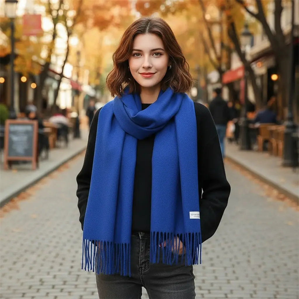 Echarpe cachemire VALERIA - Coeur de Foulard