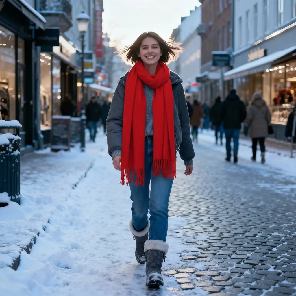 Echarpe cachemire SYBILLE - Coeur de Foulard