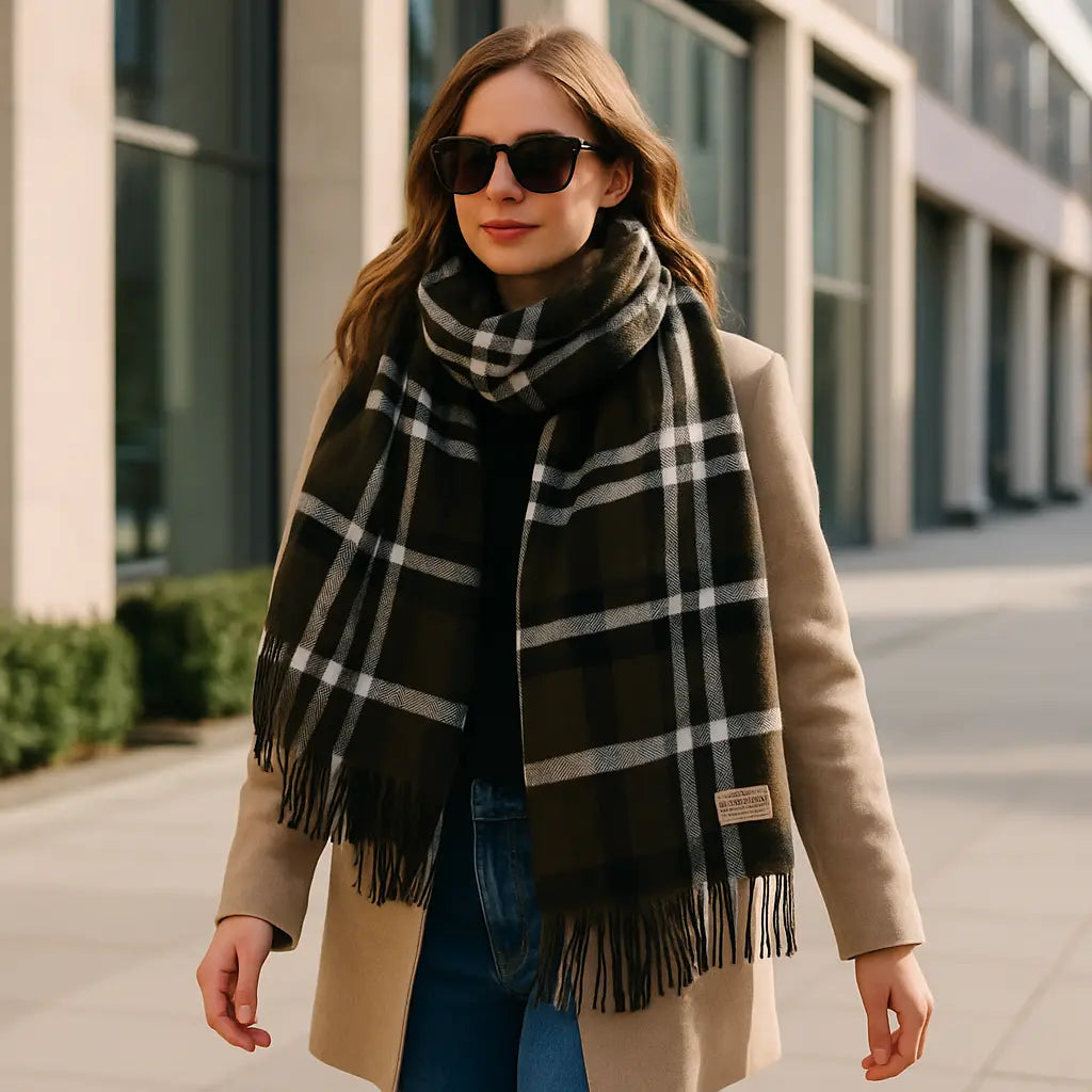 Echarpe en cachemire ANNABELLE Coeur de Foulard