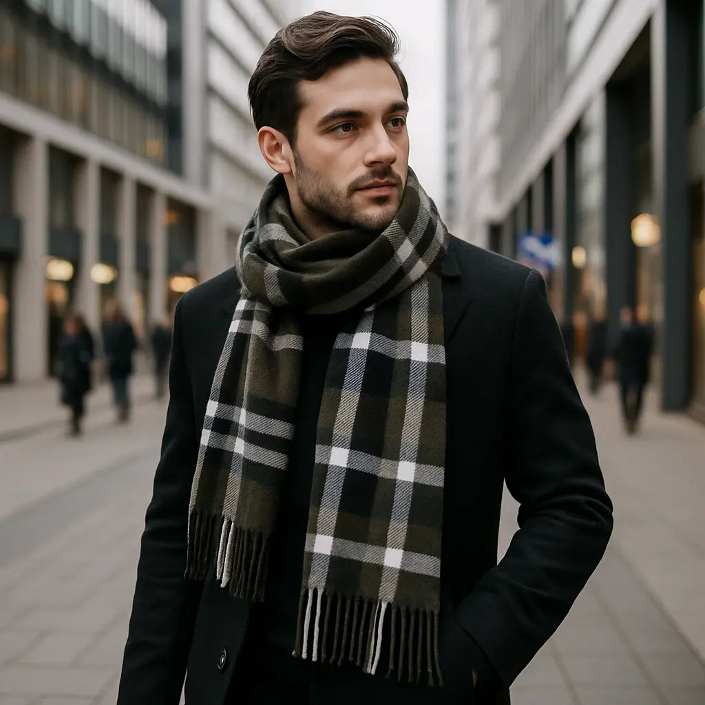 Echarpe en cachemire ANNABELLE - Coeur de Foulard