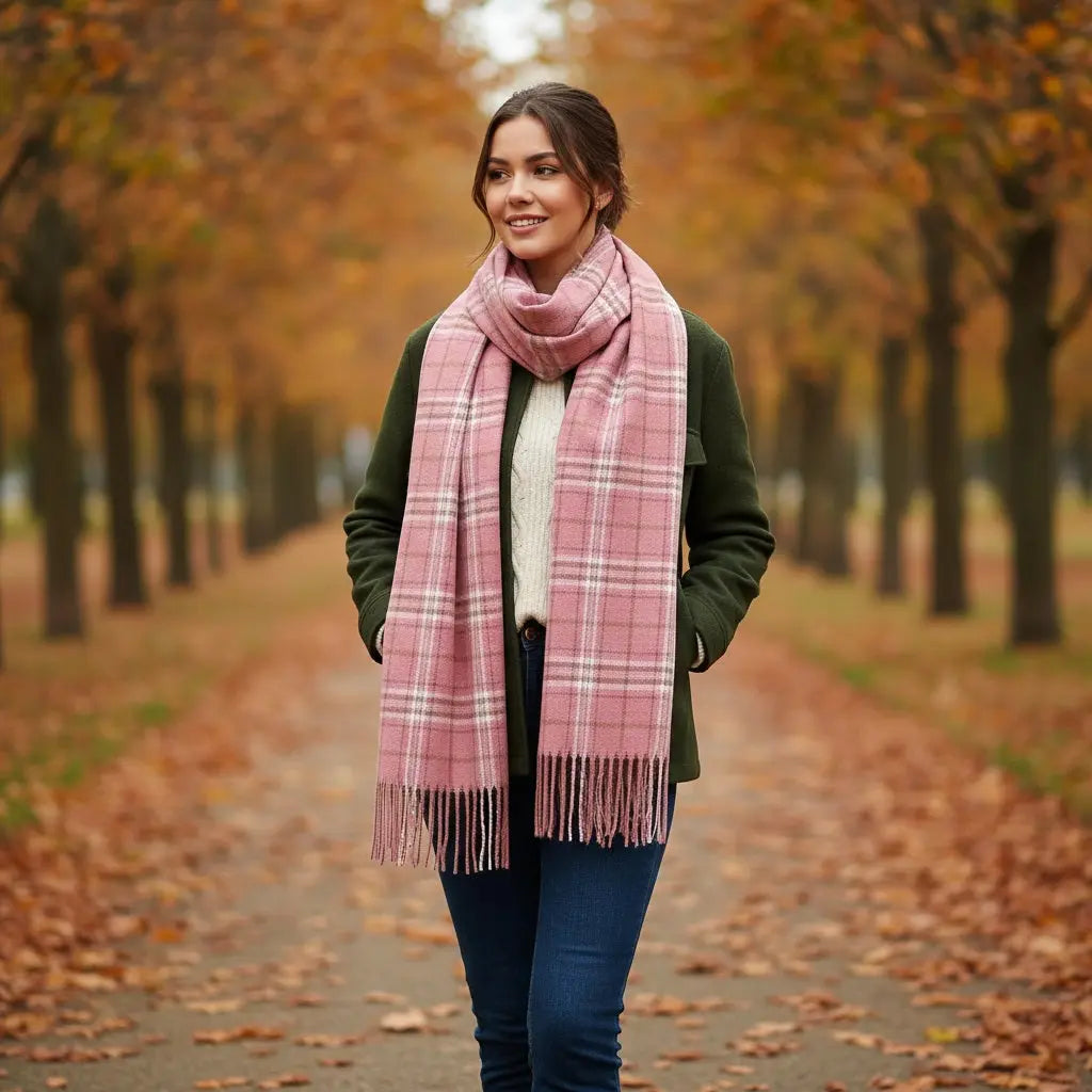 Echarpe en cachemire YOLANDE - Coeur de Foulard