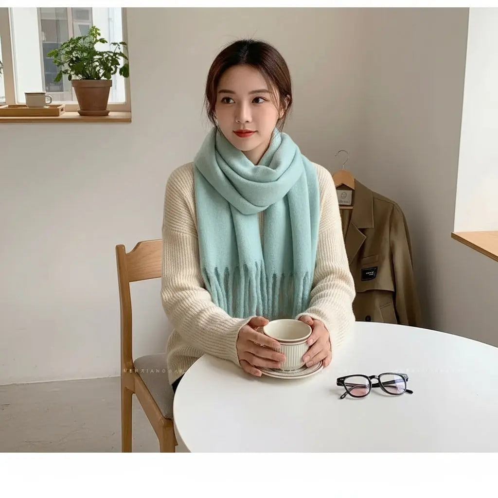 Echarpe femme hiver ELEONORE - Coeur de Foulard