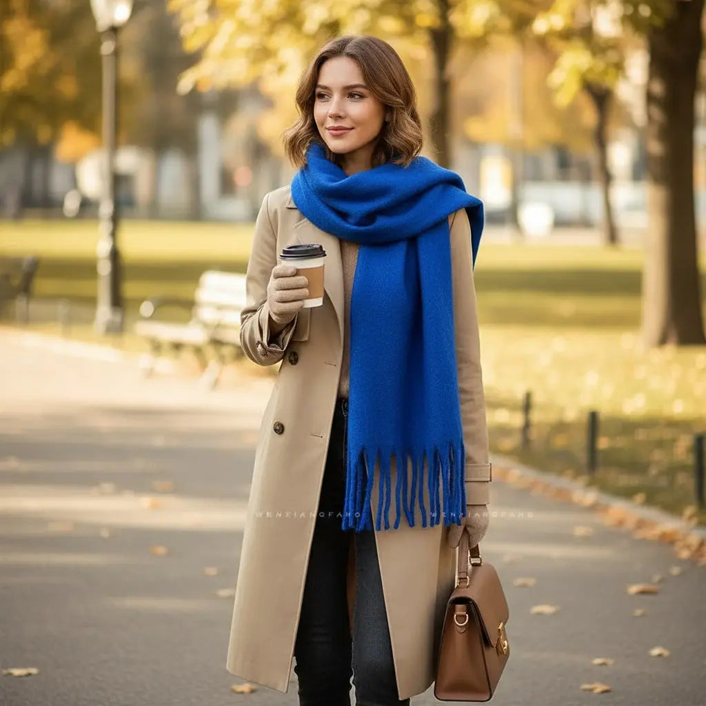 Echarpe femme hiver GABRIELLA - Coeur de Foulard