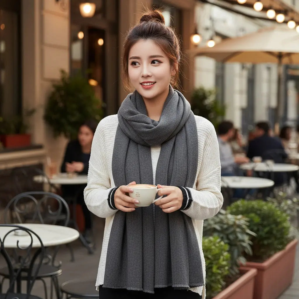 Echarpe femme ISABEL - Coeur de Foulard