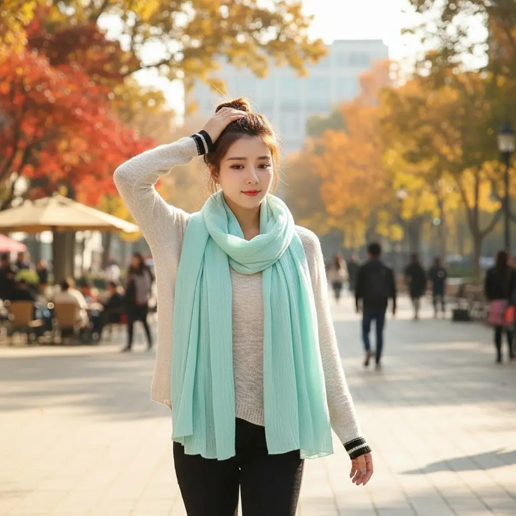 Echarpe femme IVANA - Coeur de Foulard