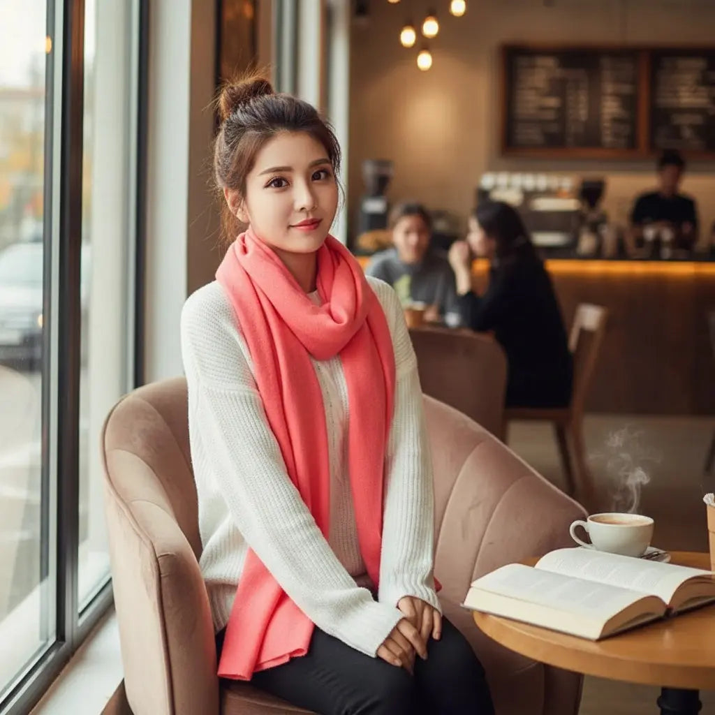 Echarpe femme JAZLYN - Coeur de Foulard