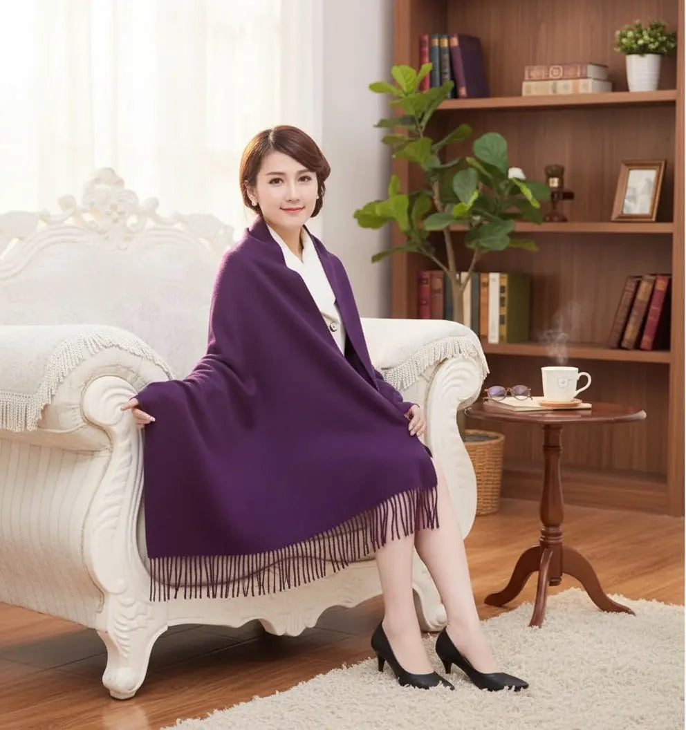 Echarpe femme laine KARINA Coeur de Foulard