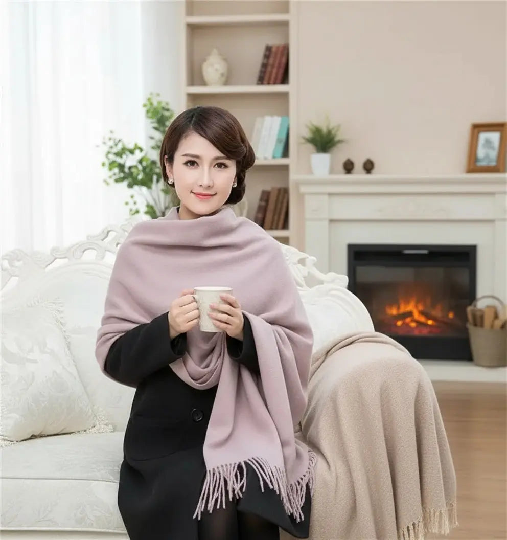 Echarpe femme laine KATLA Coeur de Foulard