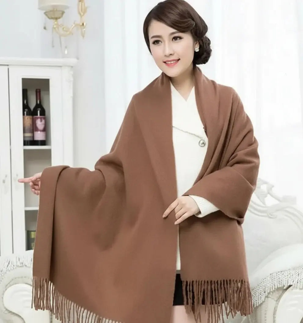 Echarpe femme laine LINNEA -
Coeur de Foulard