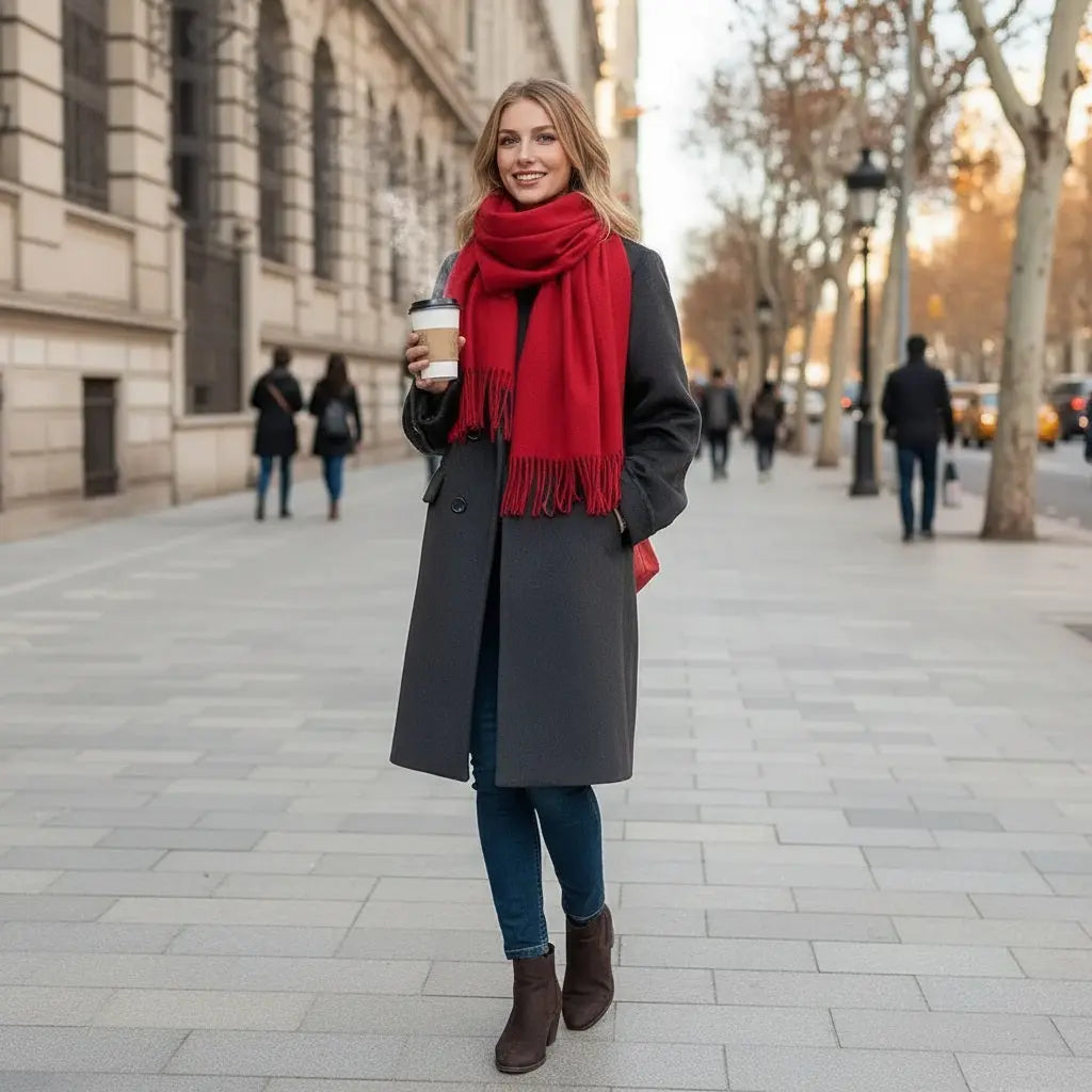 Echarpe femme luxe AUD -  Coeur de Foulard