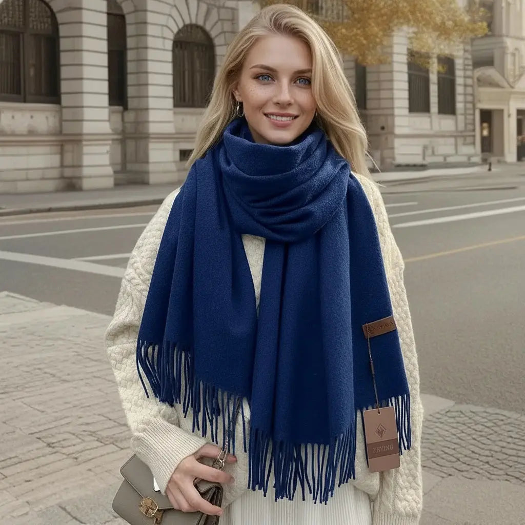 Echarpe femme luxe DISA - Coeur de Foulard