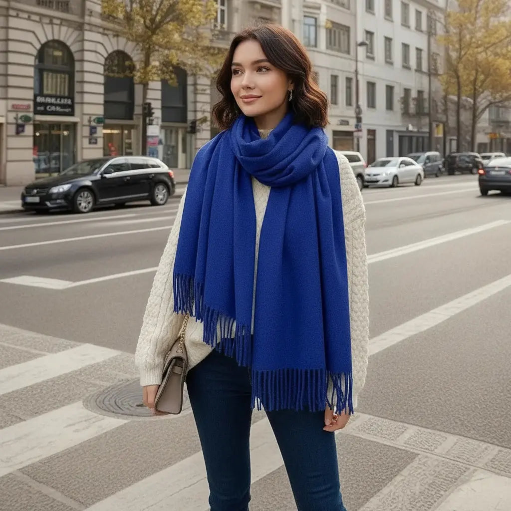 Echarpe femme luxe EBBA - Coeur de Foulard