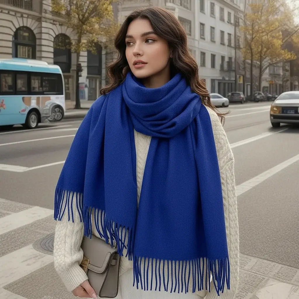 Echarpe femme luxe EBBA - Coeur de Foulard