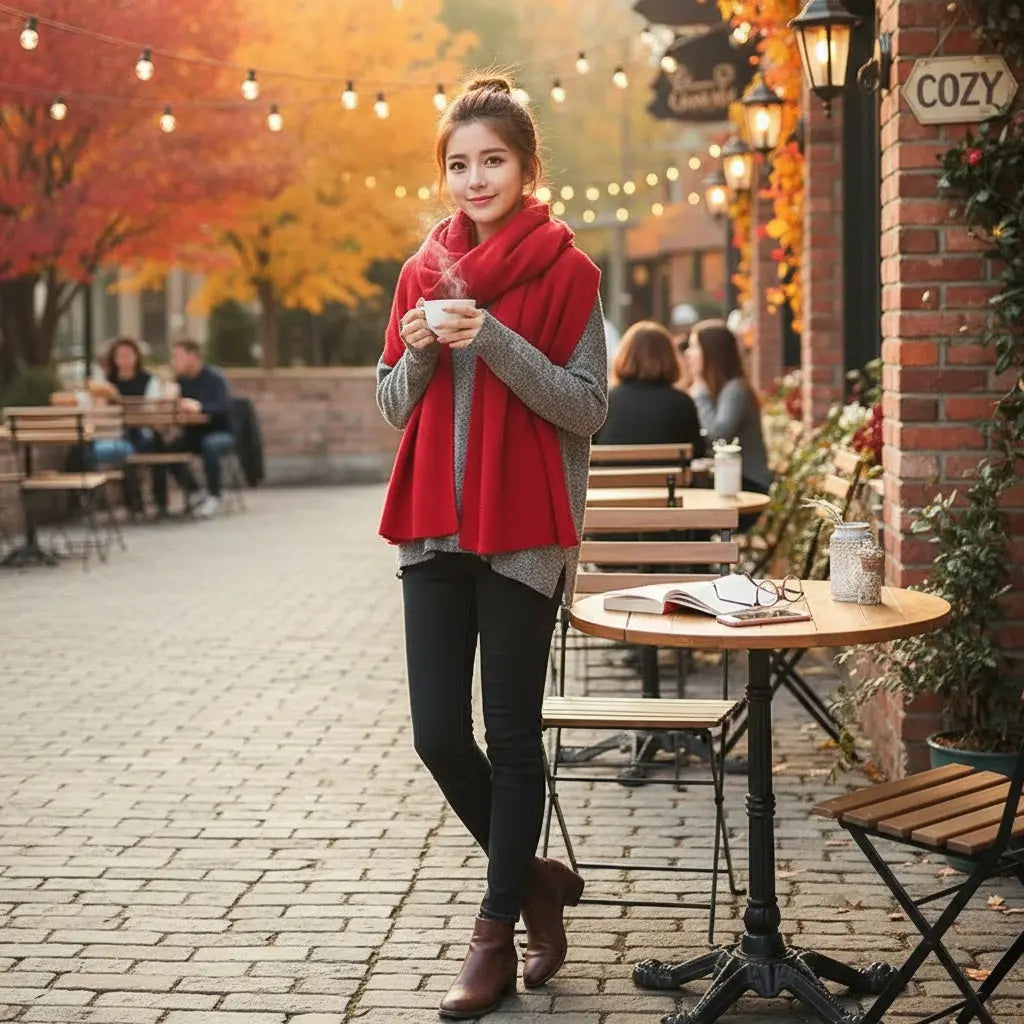 Echarpe femme NADIA - Coeur de Foulard