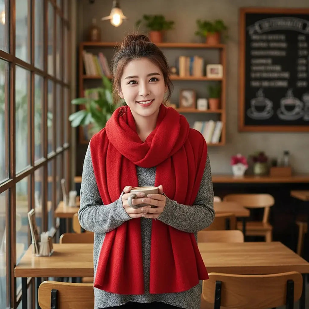 Echarpe femme NADIA - Coeur de Foulard
