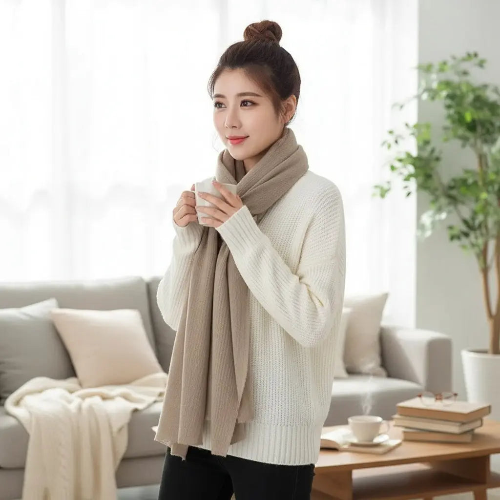 Echarpe femme NANCY - Coeur de Foulard