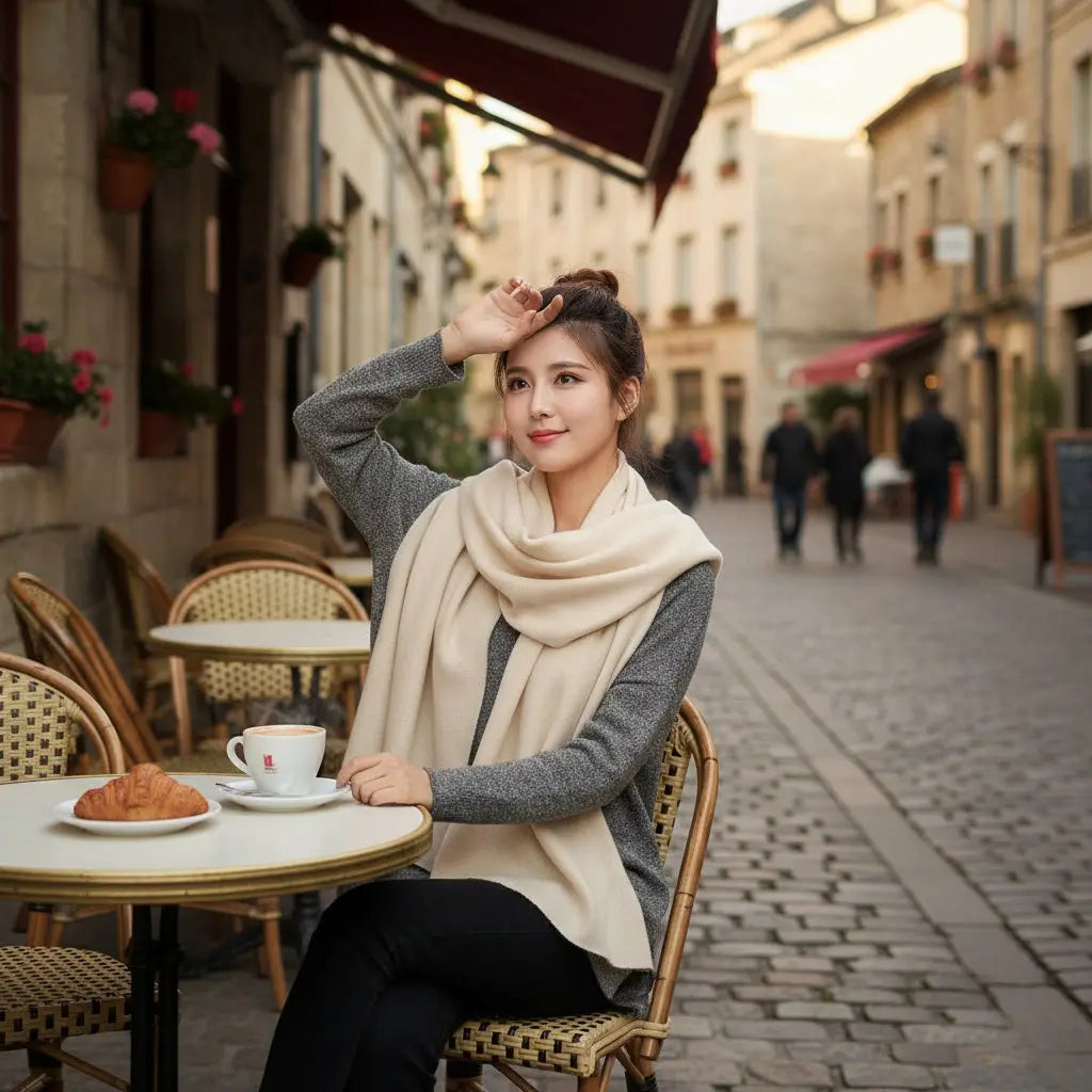 Echarpe femme NAOMI - Coeur de Foulard