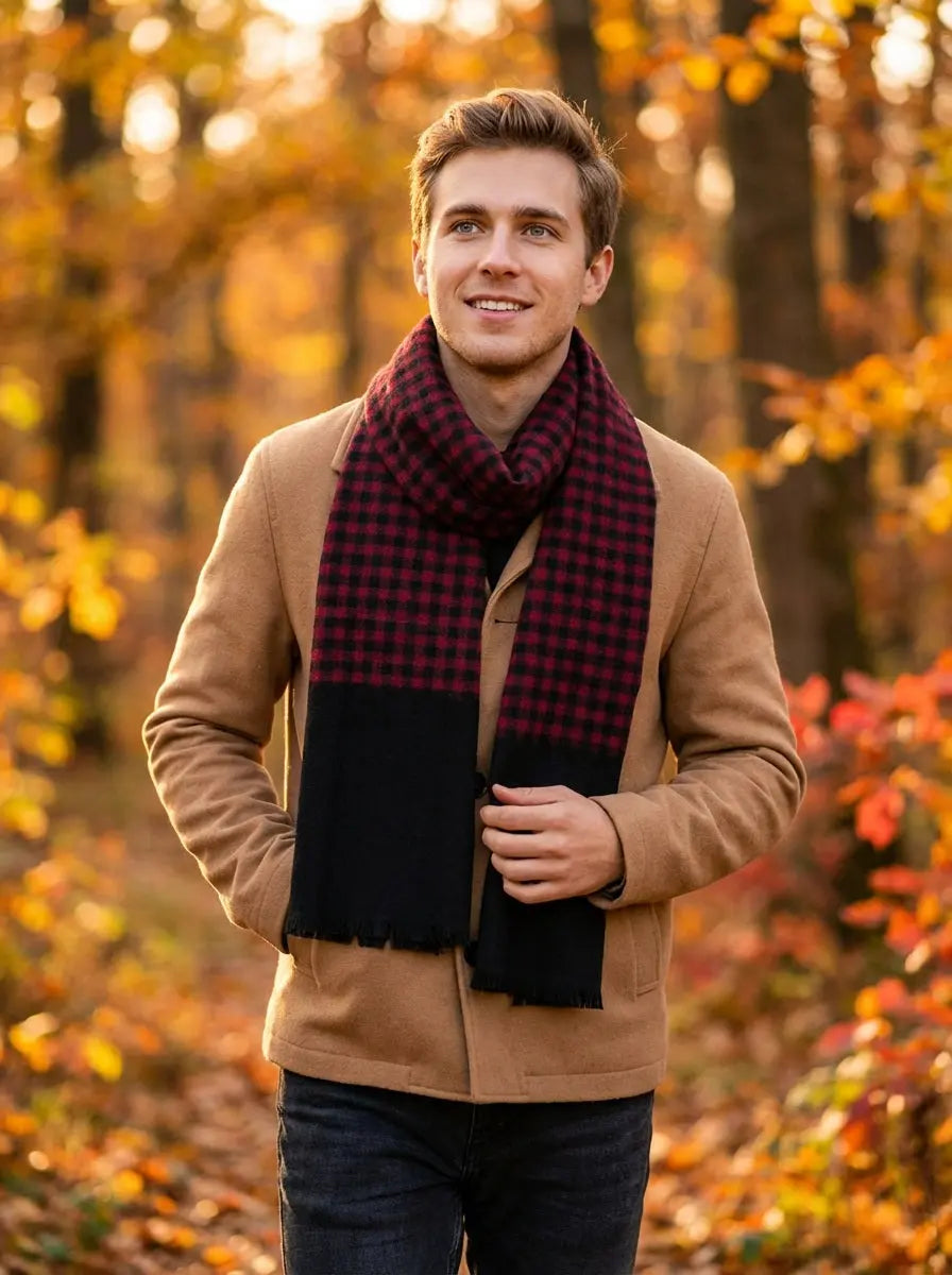 Echarpe homme CARTER Coeur de Foulard
