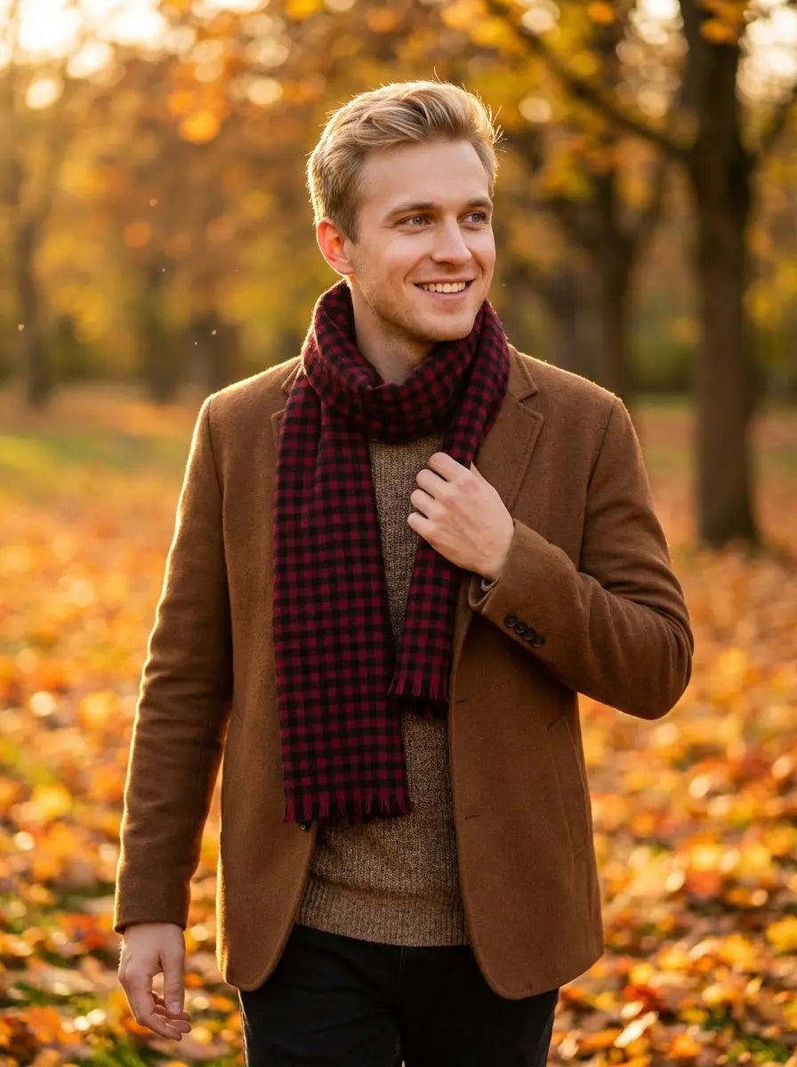 Echarpe homme CARTER Coeur de Foulard