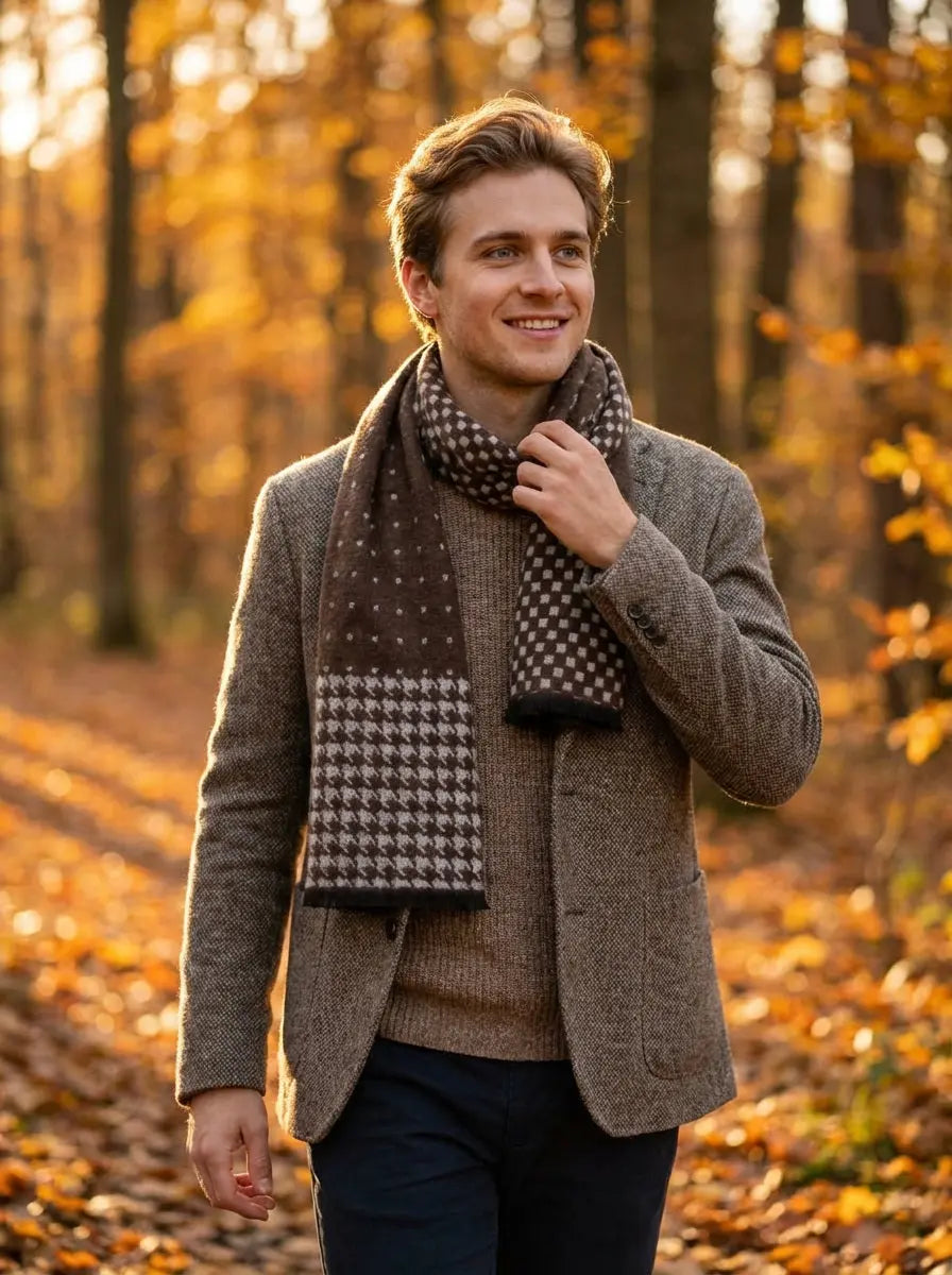 Echarpe homme CODY - Coeur de Foulard