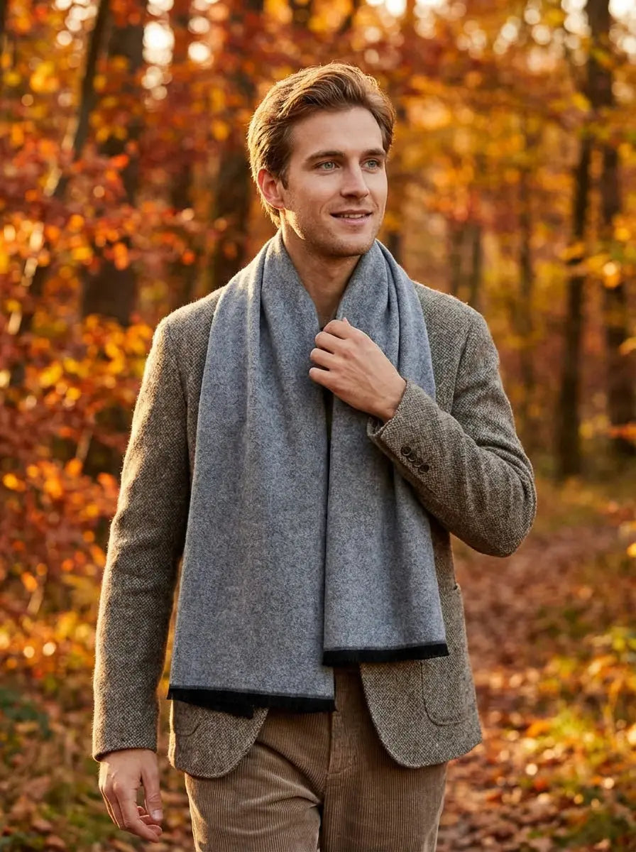 Echarpe homme ODIN - Coeur de Foulard