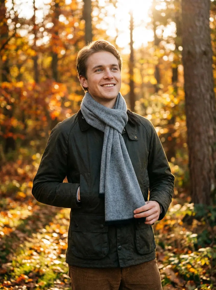 Echarpe homme ODIN - Coeur de Foulard