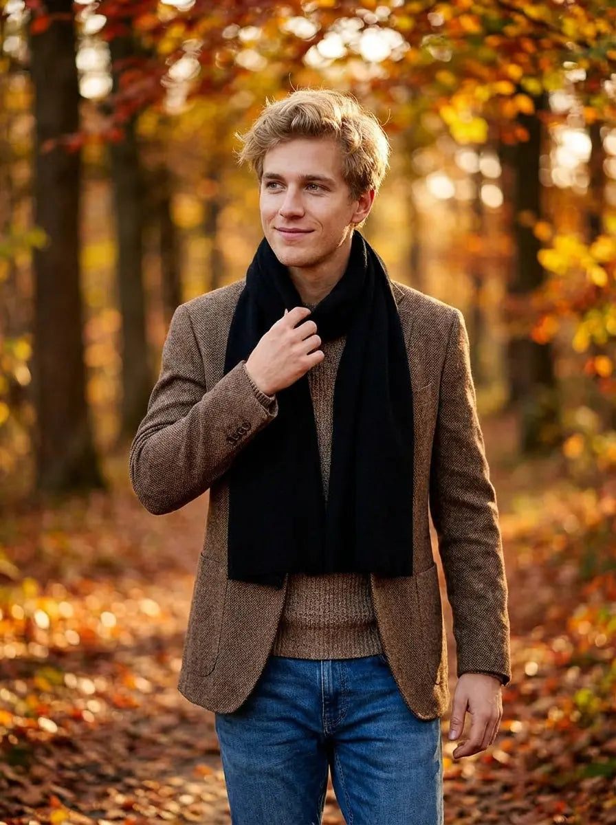 Echarpe homme RIKARD - Coeur de Foulard