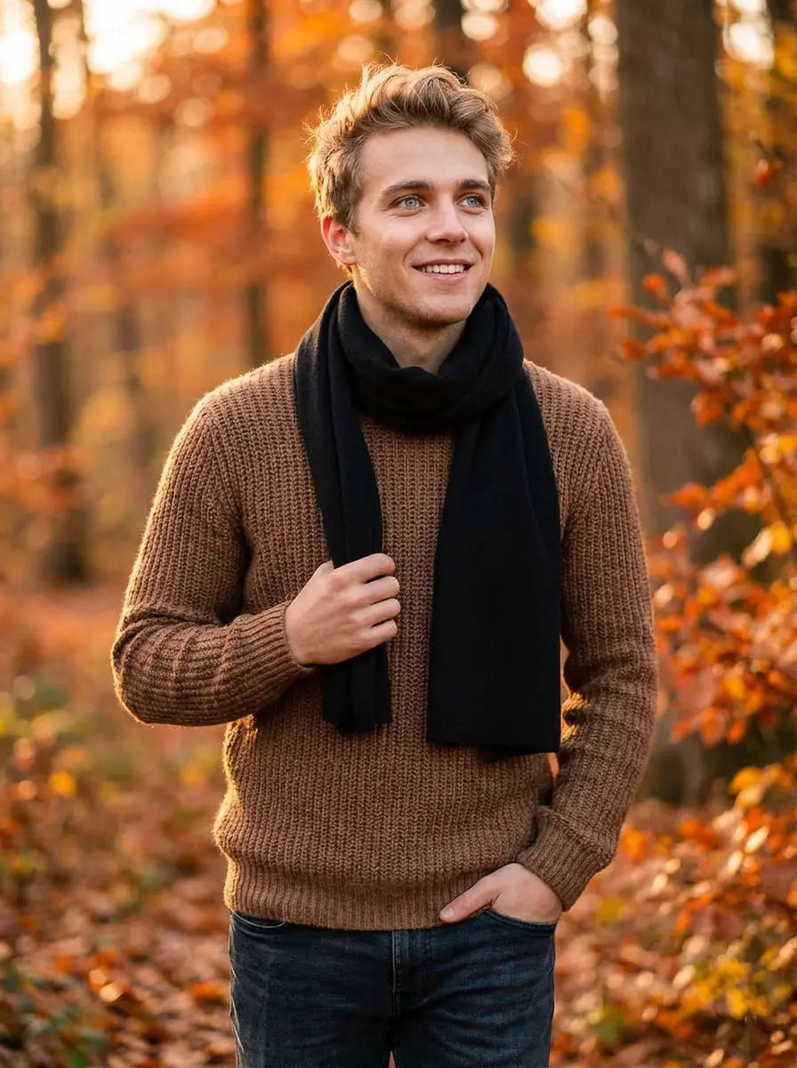 Echarpe homme RIKARD Coeur de Foulard