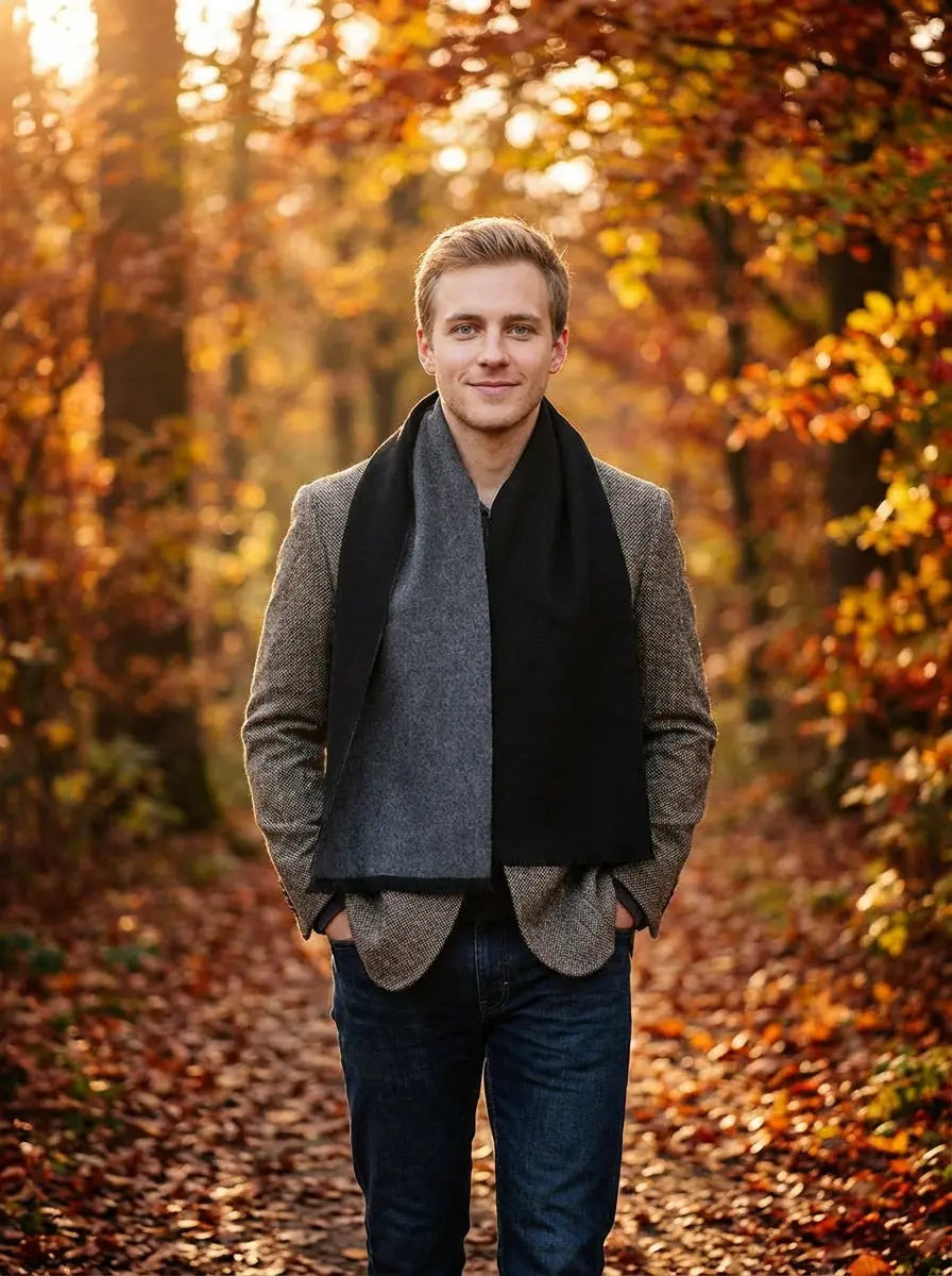 Echarpe homme THO - Coeur de Foulard