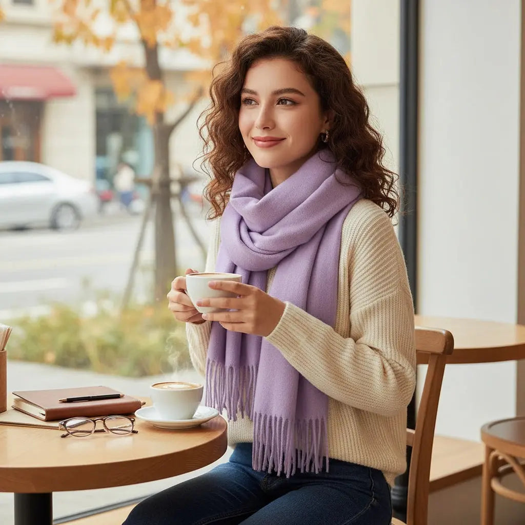 Echarpe pour femme EMBLA - Coeur de Foulard