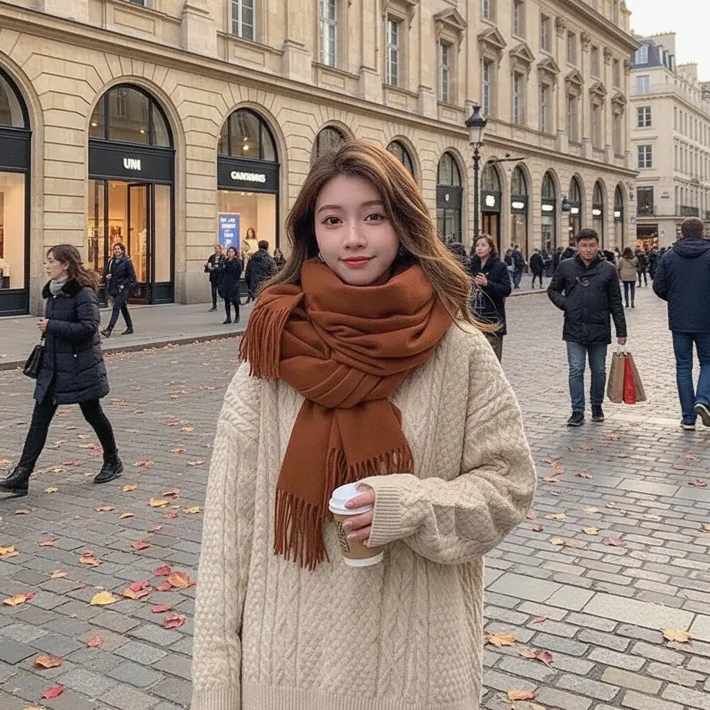 Echarpe pour femme EVA - Coeur de Foulard