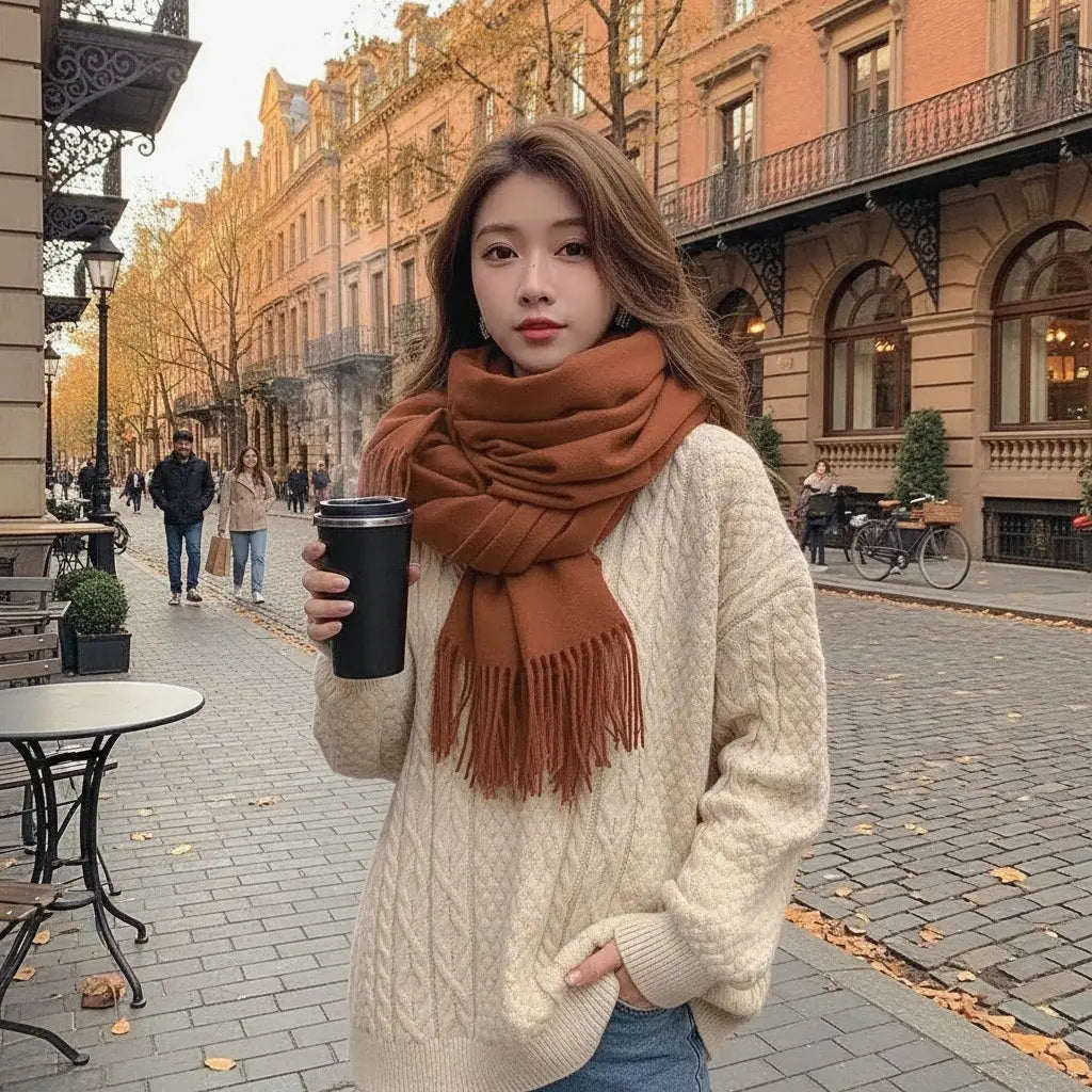 Echarpe pour femme EVA - Coeur de Foulard