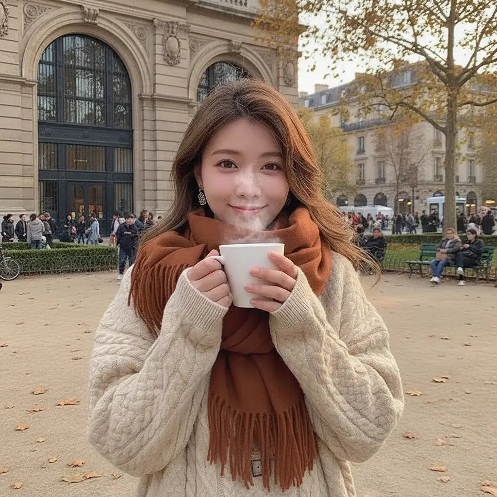 Echarpe pour femme EVA - Coeur de Foulard